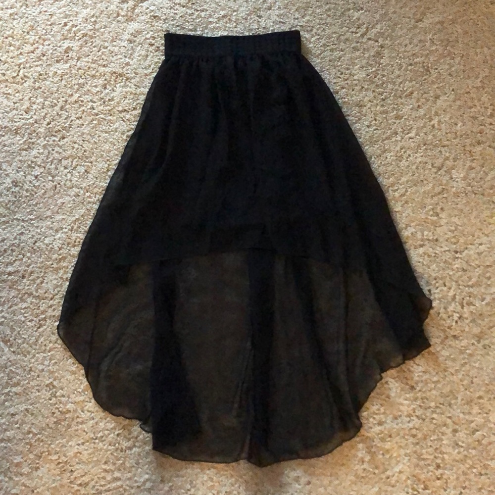High low skirt